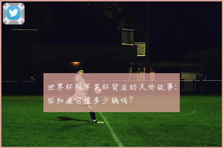 世界杯冠军奖杯背后的天价故事：你知道它值多少钱吗？